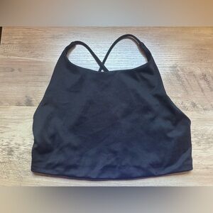 Victoria’s secret High Neck Blackless Sports Bra Womens Size Large